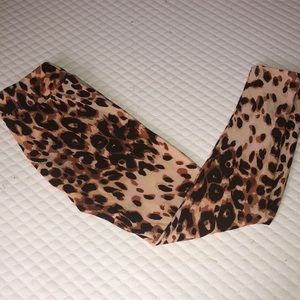 Lularoe OS leopard print leggings